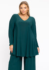 Tunique swing dolce - vert foncé