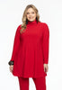 Tunic with col wide bottom - red 