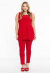 Pencil trousers DOLCE - red 