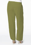 Trousers waist cord LINEN - green 