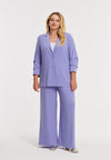 Pantalon extra large dolce - violet clair