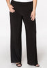 Wide leg trousers DOLCE - black 