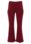 Pantalon bootleg dolce - rouge foncé
