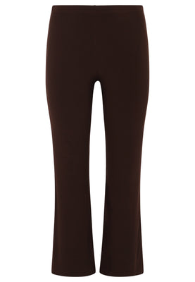 Trousers bootleg DOLCE - brown - #4