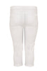 Cropped capri jeans white - white  - #3