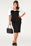 Skirt stretch VISCOSE - black