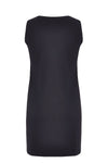 Dress sleeveless VISCOSE - blue - #2