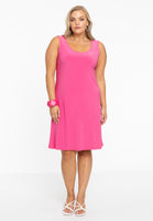 Dress sleeveless wide DOLCE - pink - #2