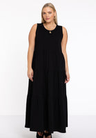 Dress puckering COTTON - black  - #1