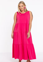 Dress puckering COTTON - pink - #1