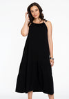 Dress COTTON - black 