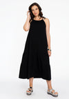 Dress COTTON - black 