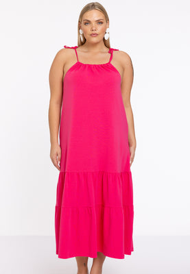 Dress COTTON - pink - #1