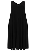 Dress sleeveless A-line DOLCE - black  - #3