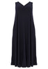 Dress sleeveless A-line DOLCE - blue - #4