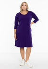 Dress A-line DOLCE - purple
