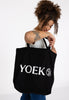 Tote bag COTTON - black 