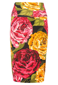 Skirt tube PEONY - black - #1