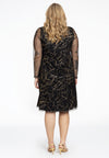 Dress A-line GOLD CRUSH - black - #3