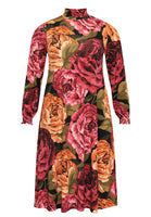 Dress turtle neck PEONY - black - #3