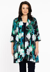 Cardigan TULIPS - black - #1