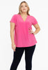 Shirt central pleat DOLCE - pink