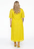 Dress circle sleeve paillet - yellow - #3