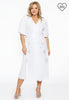 Dress circle sleeve DOLCE - white - #2