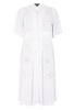 Dress circle sleeve DOLCE - white - #4