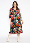 Wrap Dress JANICE - blue