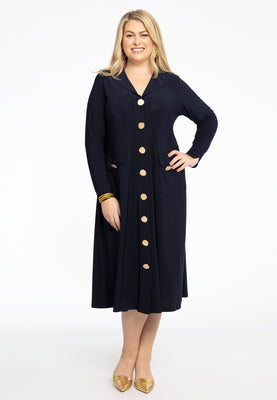 Dress Buttons Lapel DOLCE - blue - #2