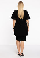 Tunic wide bottom party DOLCE - black  - #3