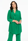 Tunic flare waterfall DOLCE - green
