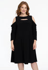 Dress cut outs DOLCE - black 