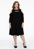 Dress cut outs DOLCE - black  - #2