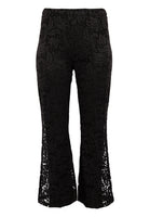 Trousers bootcut LACE - black  - #3