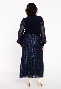 Skirt ONDA - blue - #3