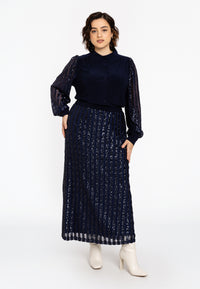 Skirt ONDA - blue - #1