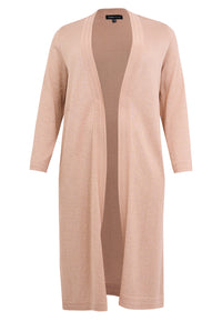 Cardigan METALLIC - light brown - #4