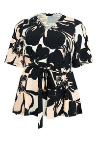 Tunic pearls OMBRE - ecru - #4