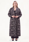 Coat FLORIQUE - black 