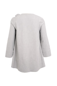 Tunic swing PINSTRIPE - grey - #4