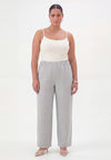 Pantalon pinstripe - Gris