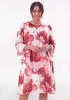 Robe a-ligne isla - Rouge