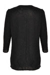 Jacket all over beaded silk - black - #3