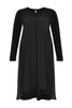 Dress chiffon layer DOLCE - black  - #4