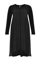 Dress chiffon layer DOLCE - black  - #4