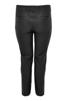 Trousers pintuck LEATHER - black - #2