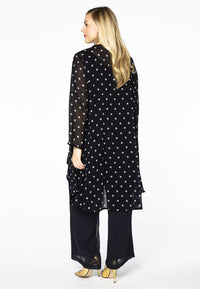 Blouse-jacket DOTS - black - #3