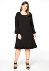 Dress ruffled COSI - black - #2